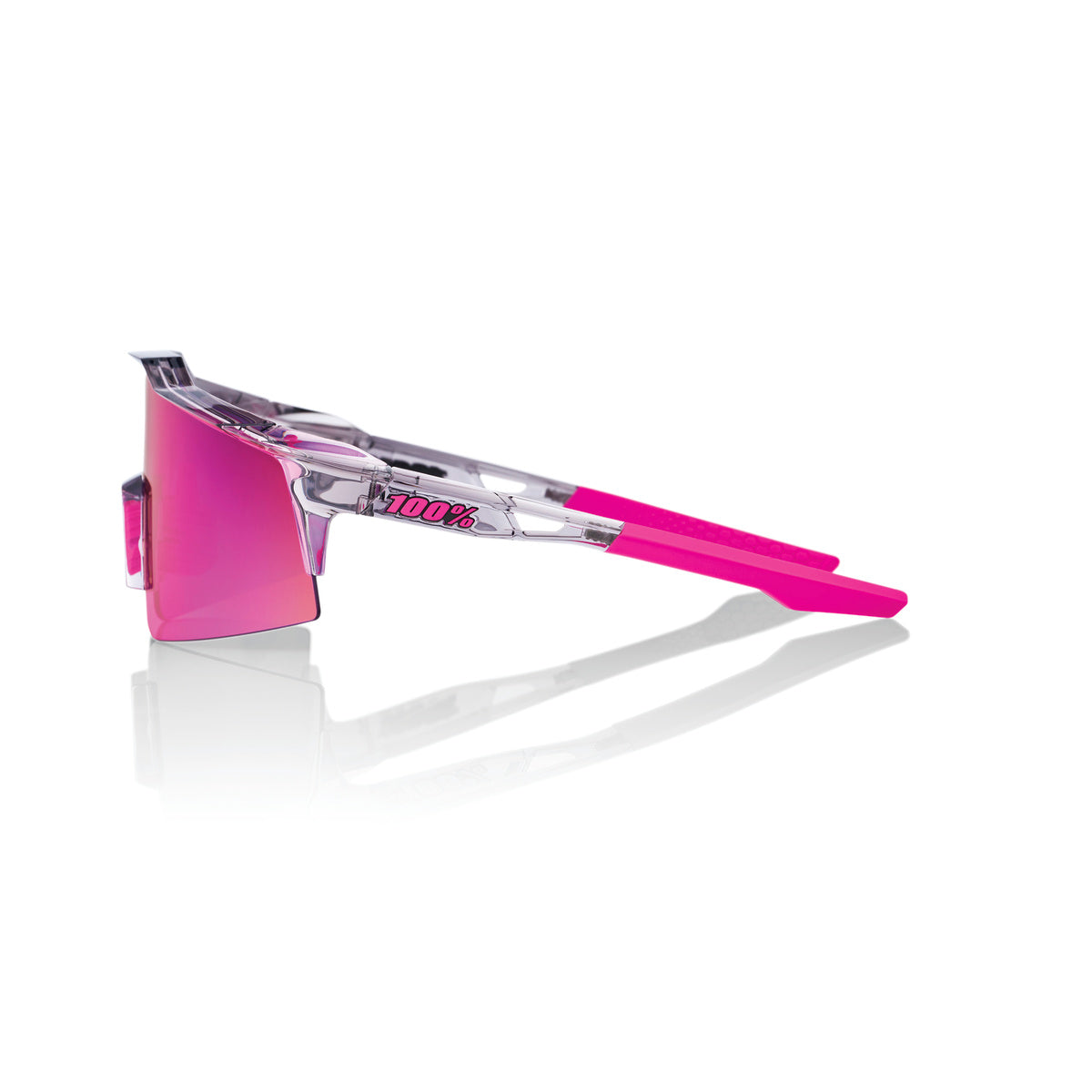 SPEEDCRAFT SL - Polished Translucent Grey - Purple Multilayer Mirror Lens